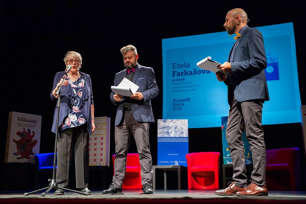 Víťaznú knihu Anasoft litera 2018 vydalo Vydavateľstvo Spolku slovenských spisovateľov, vznik podporil aj Fond na podporu umenia. Foto/Zdroj: Juraj Starovecký/Anasoft litera